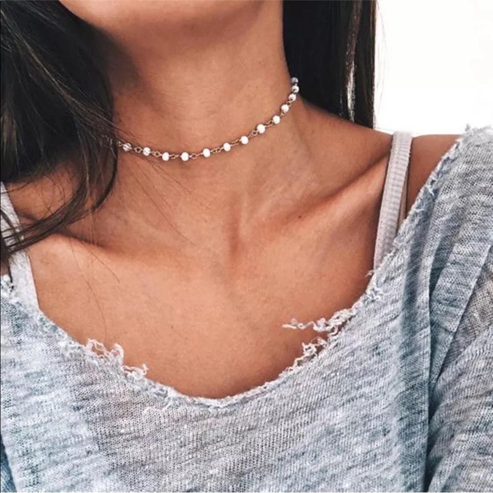➷OpalGem Choker Necklace ➷ - Picture 1 of 3